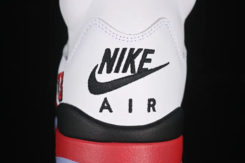 All categories Air Jordan Jordan series basketball shoes Air Jordan 5 Air Jordan 5 Retro "Fire Red Black Tongue" AJ5 Joe 5 Rukawa Maple Flame Red Basketball Shoes HQ7978-101